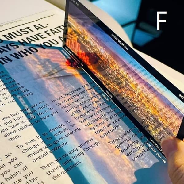 Kunst Estetisk Havtema Boksideklemme Akryl Gjennomsiktig D