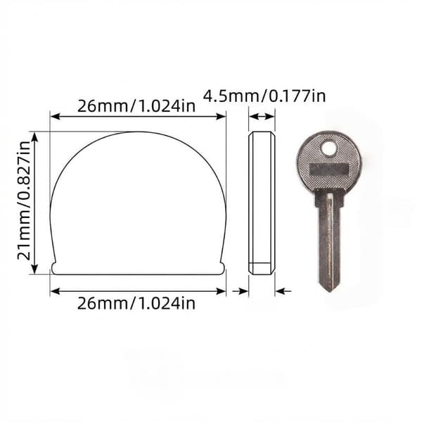5 st tecknade silikonnyckelskydd, repskyddande 5PCS