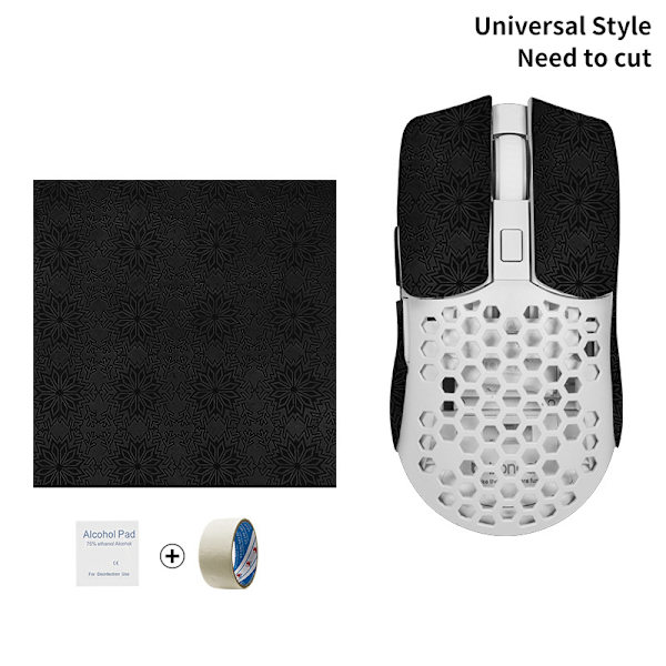 12*11cm DIY Anti-Slip Universal Style Mouse Sticker Wireless Ga A4