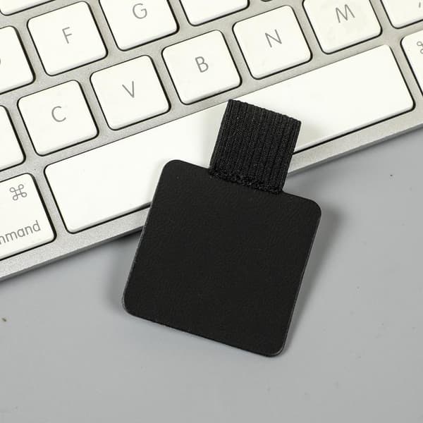 5/10 st elastisk pennhållare för anteckningsböcker, dagböcker, planerare Black 5pcs