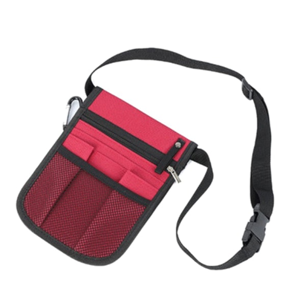 Sairaanhoitaja Fanny Pack MultiCompartment Gear Pocket Belt Bag Black
