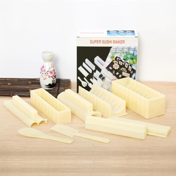 Multifunksjonelt sushilagingssett Komplette sushiformer Sushimaker C