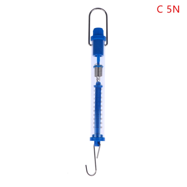 Praktisk Newtons Spring Scale Tubular Dynamometer Plastic Tran C