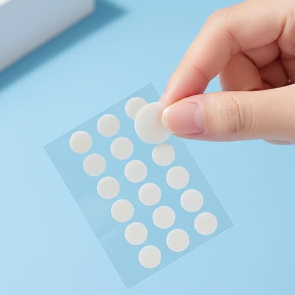 72 ultratynne hydrogel-akneplaster dekker akne usynlig
