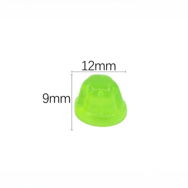 10 stk. harpiks budding Kawaii miniature håndværksmateriale udsmykning A7