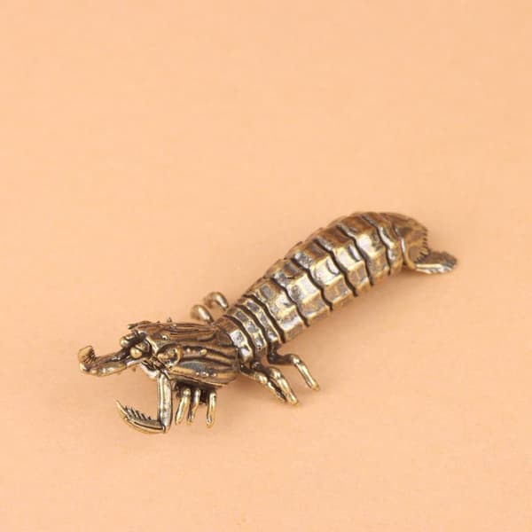 Messing Mantis Reje Figur Skrivebordsornament Havorganisme L A
