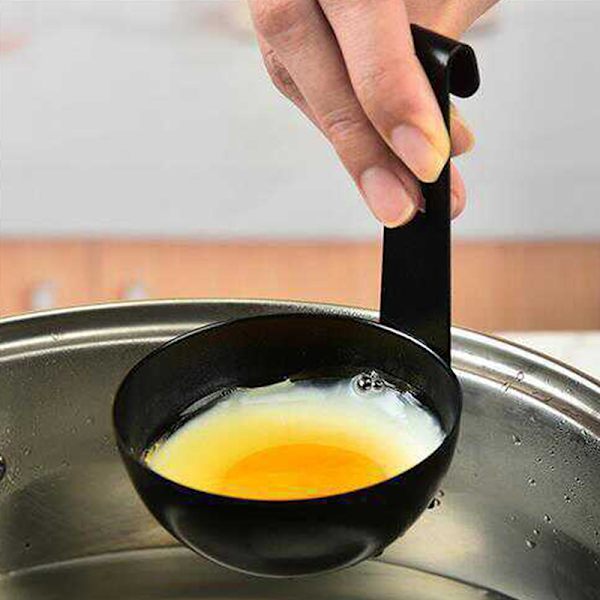 Eggkokerkoppform for steking av egg Øremontert rustfritt stål