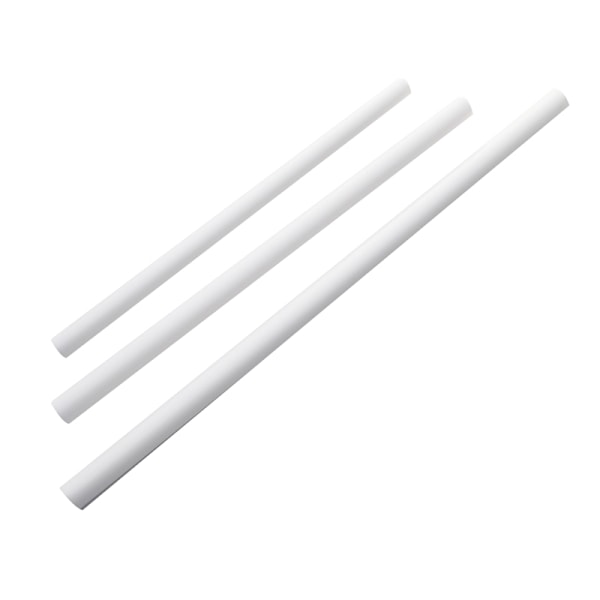 10 st vita plastkaksstöd stänger runda stänger 10pcs 24cm