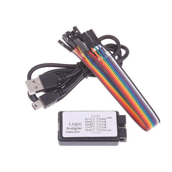 USB Logikanalysator 24MHz 8 Kanal 24M/S Logikanalysator Debugger