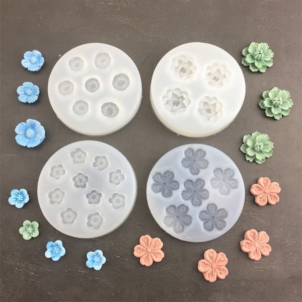 1st Mini Cherry Blossom Peach Blossom Silikonform DIY Form A