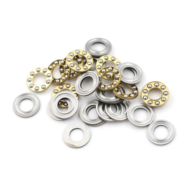 10 st Modell F8-16M 8x16x5mm Miniatyr Axial Metallkullagring B