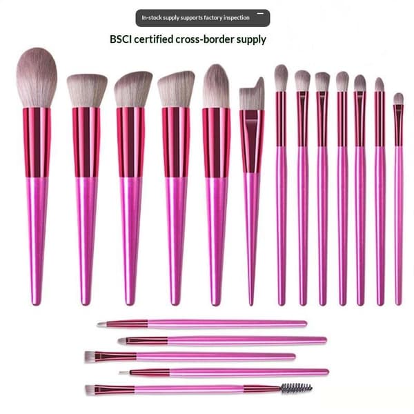 Makeupbørster Premium Syntetisk Foundation Puder Concealers E 9