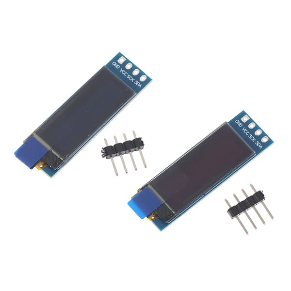 0,91 tommer OLED-modul Hvid/Blå/Gul OLED 128X32 OLED LCD LE White Light