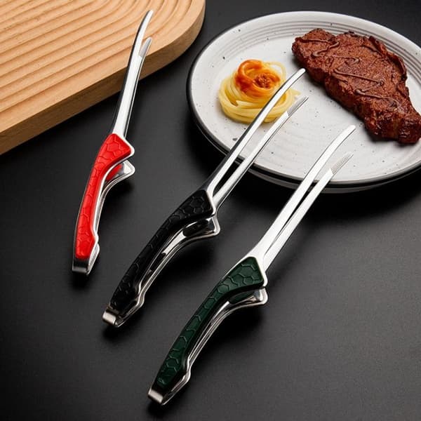 Non-Stick Grilltang i Rustfrit Stål Anti-skoldning Anti-slip S RD2