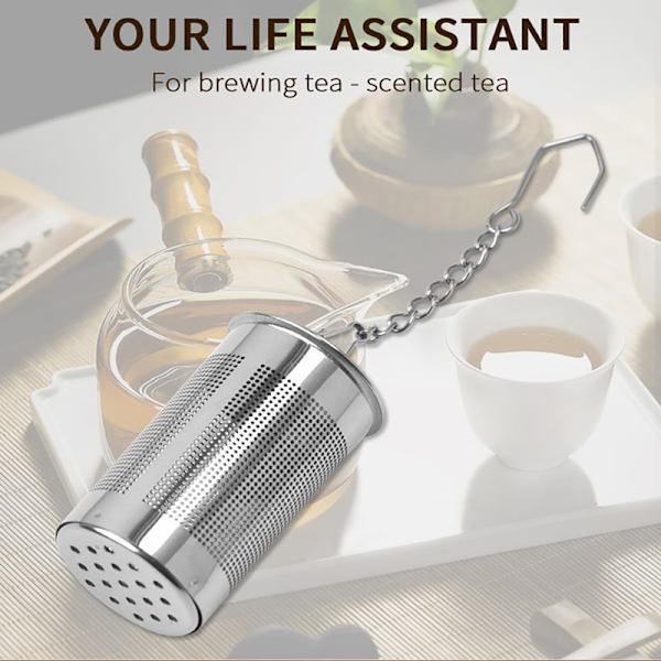 1 stk. 304 rustfrit stål te-si, te-infuser-si, te