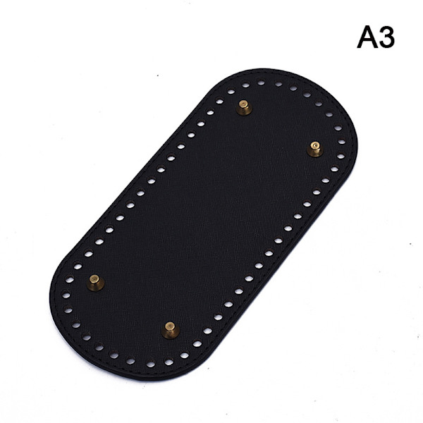 22*10cm pitkä pohja neulotulle laukkulle Nahkalaukun pohja Käsintehty B A3