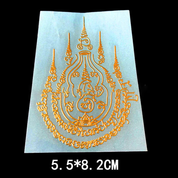 Thai telefon gynnsam gömd Buddha Nine Tailed Fox Holy Elepha A22