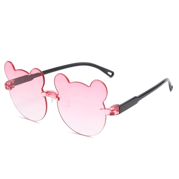 Barn bär glasögon Mode gradient glasögon UV-skydd A7