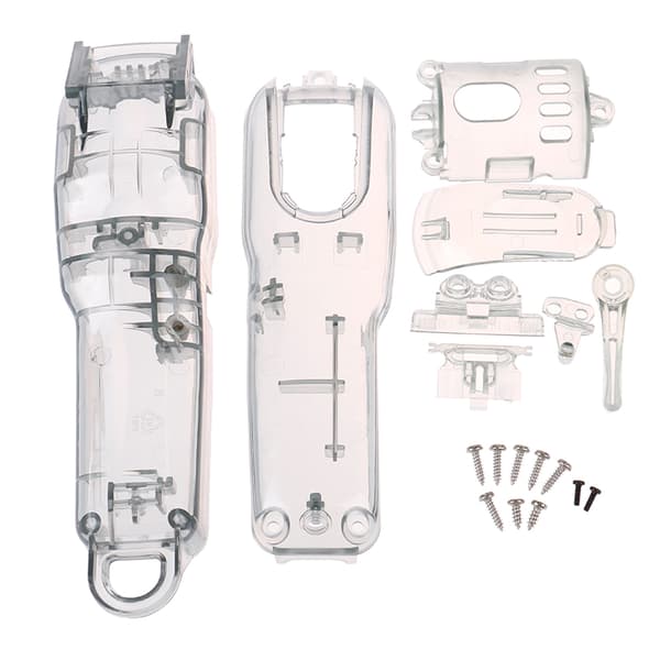 8 St/ Set Barber Electric Clipper Shell Set För 8591 8148 Modifi Gray