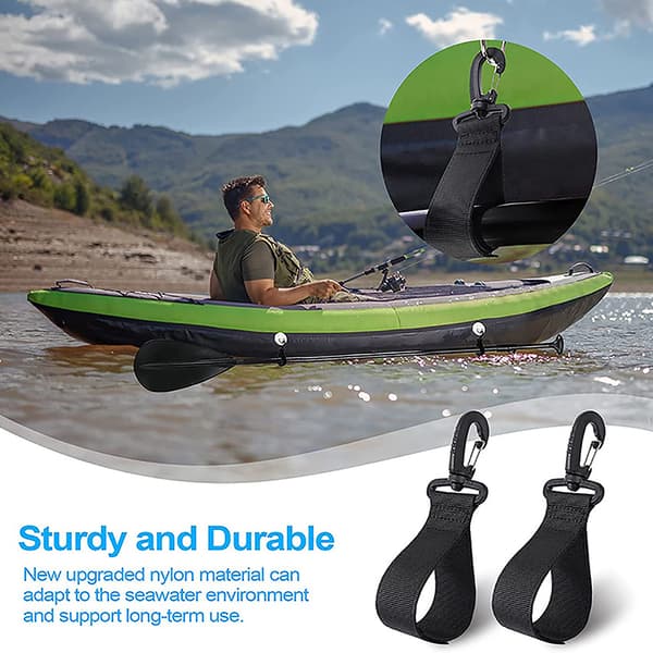 2 kpl Double Pack Kayak Paddle Magic -solkihihnaklipsi Sup P:lle 2pcs