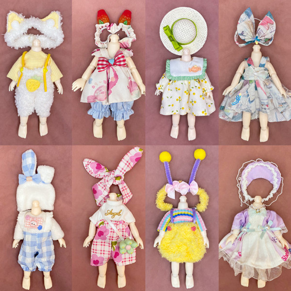 1 set kläder för 16-17 cm Doll Fashion Suit 1/12 eller 1/8 Doll Dr A2
