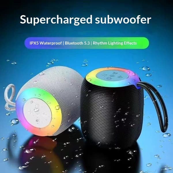 Mini Bluetooth-kaiutin kaulanauhalla kannettava ulkokäyttöön kotiin mini A5