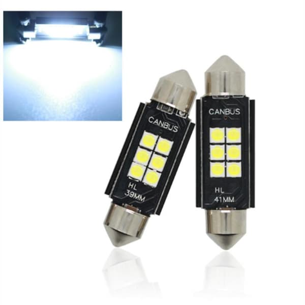 Bil LED Nummerskilt Leselys CSP 3030 Signallampe A2