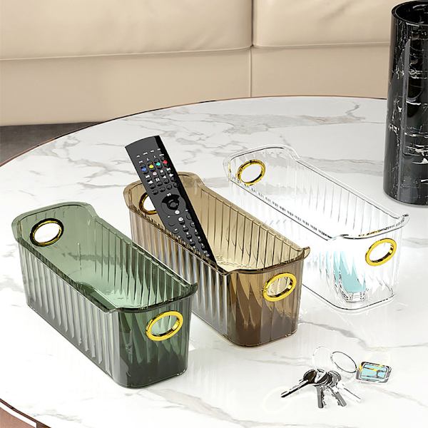 Light Luxury Desktop Cosmetics Opbevaringsboks Toiletartikler Cosmetic St A2