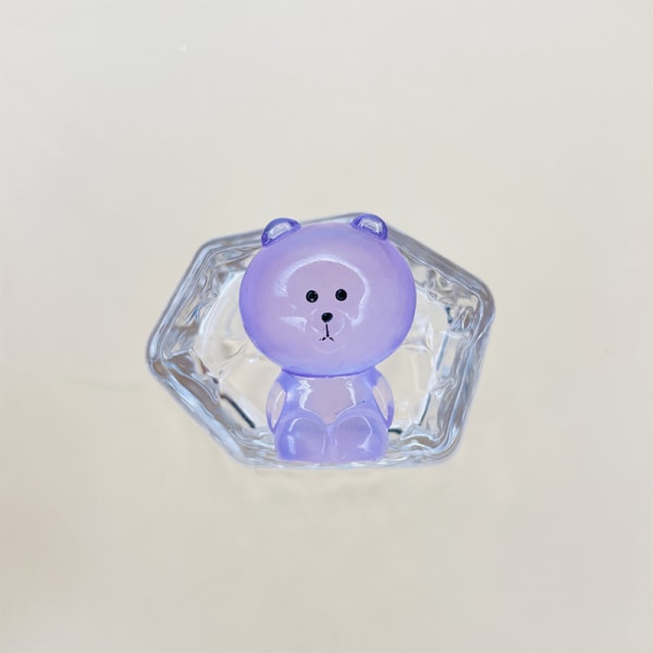 Tegneserie Bear Microlandscape saftige DIY dekorative kreative E