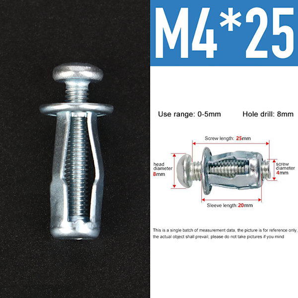 10 Sett M4/M5/M6 Jack Nuts Bil Metall Skrue Blomst Nøtter For Hollo M4/25