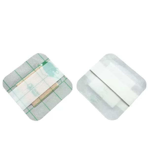 100 kpl 38*38mm läpinäkyvä PU vedenpitävä haavalaastari A2