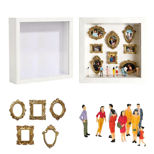 DIY Mini Museum Silhuetboks D