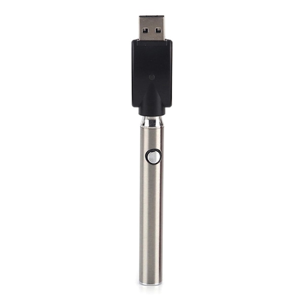 510 Thread Battery Cart Pen Justerbar spänning Smart Power Pen Silver