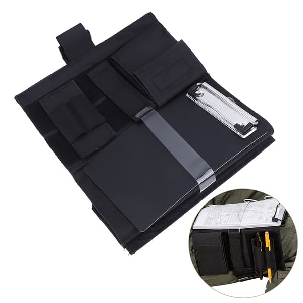Pilot Kneeboard Oxford-stoff med justerbar stropp Luftfart Pil