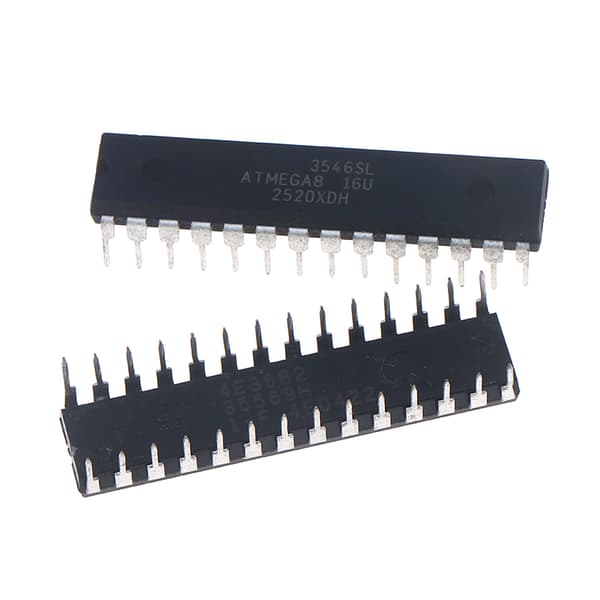 1/3 stk. ATMEGA8-16PU 8-bit mikrocontroller IC 16MHz til udvikling 3pcs