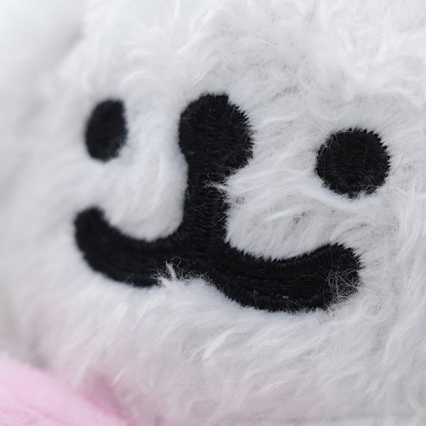 e Love Heart Dog Plysj Doll Nøkkelringer Ring Fluffy Soft Stuffed 1pc