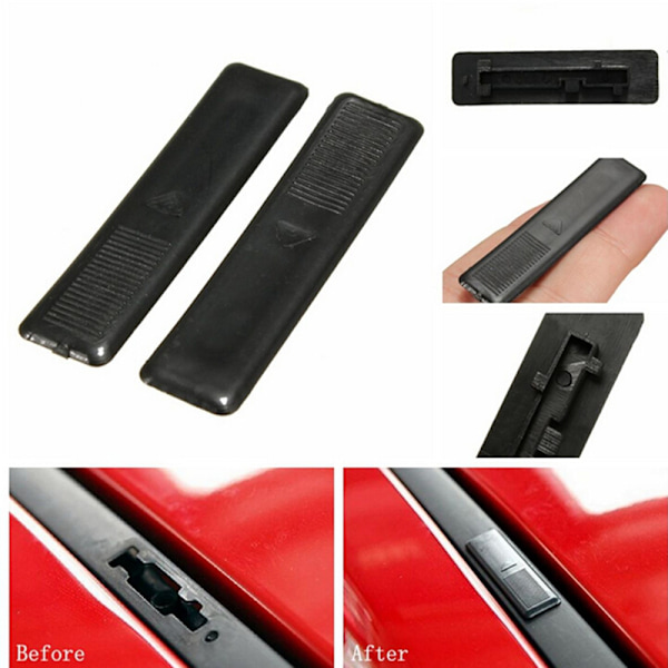 2 X Reservedeler Takreling Racklist Dekselklips For Mazda 2