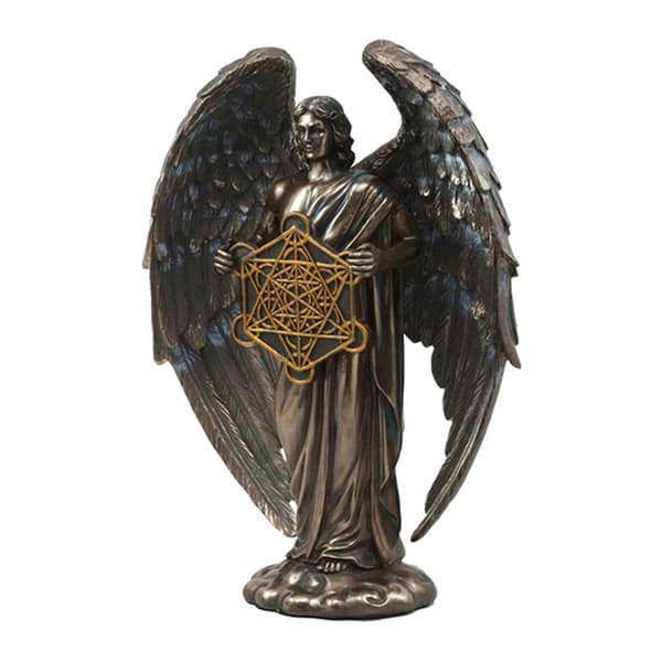Talmudisk jødedom Metatron-engel som holder den hellige livsblomsten G C