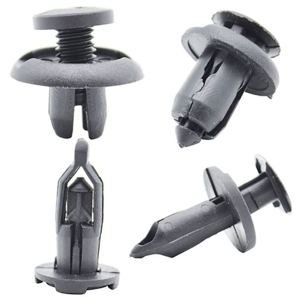 40 Stk Bil Plastic Nitte Kofanger Fender Retainer Fastener Mud Fla