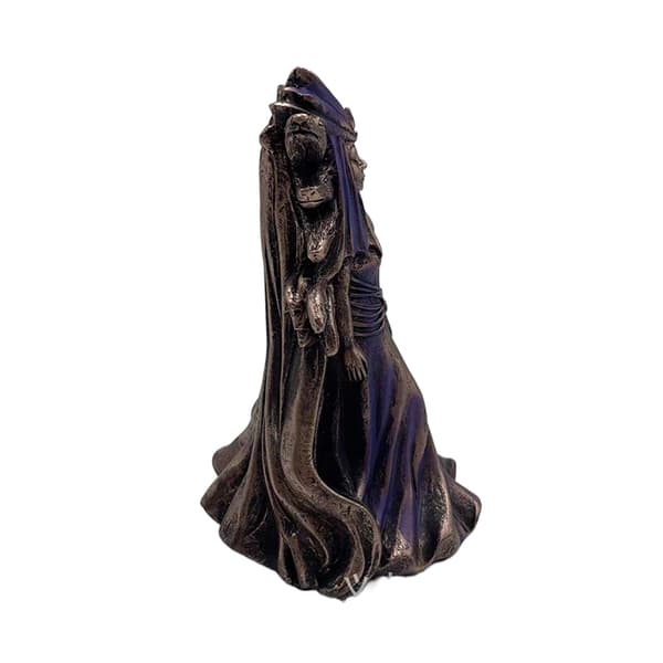 Hecate, gresk gudinne for magi med sine hunder, statuefigur M 1PCS