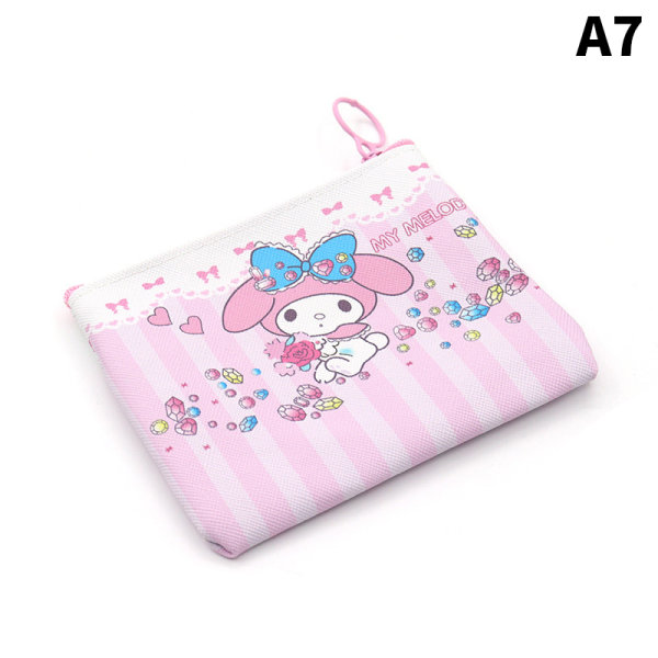 e Coin Purse Anime Lommebok Oppbevaringsveske Mini Lommebok For Jenter Øre A7