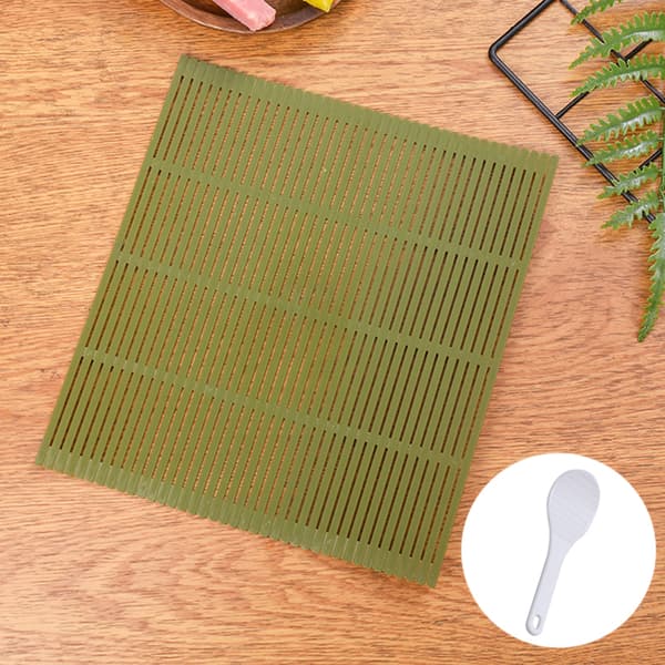 Grøn Plastic Sushi Kimbap Sushi Roll Making Rice Diy sticks Ro