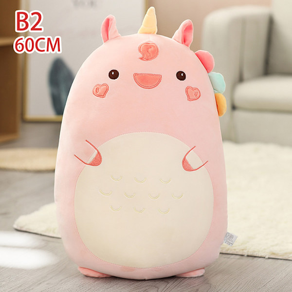 Squishmallows Plyschleksak Animal Kawaii mjuk stor kudde 60CM