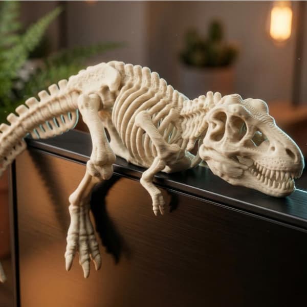 Sovende Tyrannosaurus Rex Skærmpynt A4