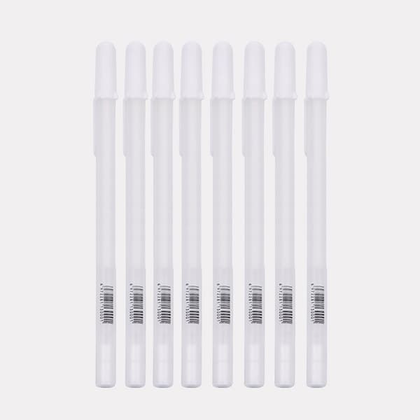 1/3st 0,8mm Oilly White Marker Penna Graffiti Pennor Vattentät Per 3PCS
