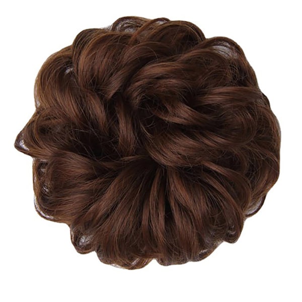 Synteettinen hiuspulla peruukki poninhäntä hiustenpidennys Scrunchie Elasti 1