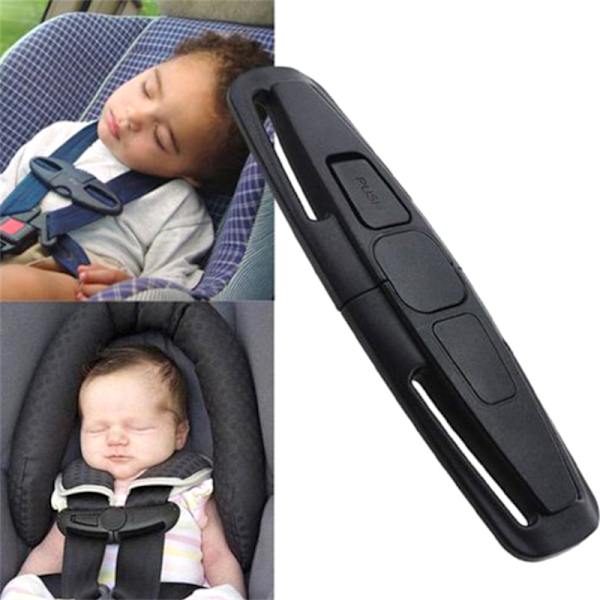 Musta baby turvaistuinhihnan hihnavaljaat Rintakiinnike Safe B