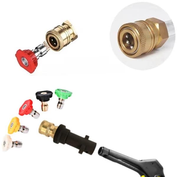 Karcher K2-K7 Høytrykksvaskeradapter med 5-farget hurtigkobling