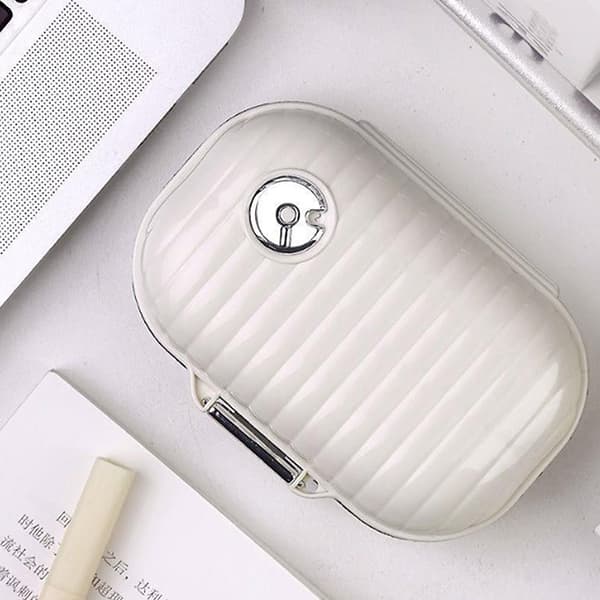 Pill Organizer Mini Storage Weekly Tablet Container Sealed Trav trumpet