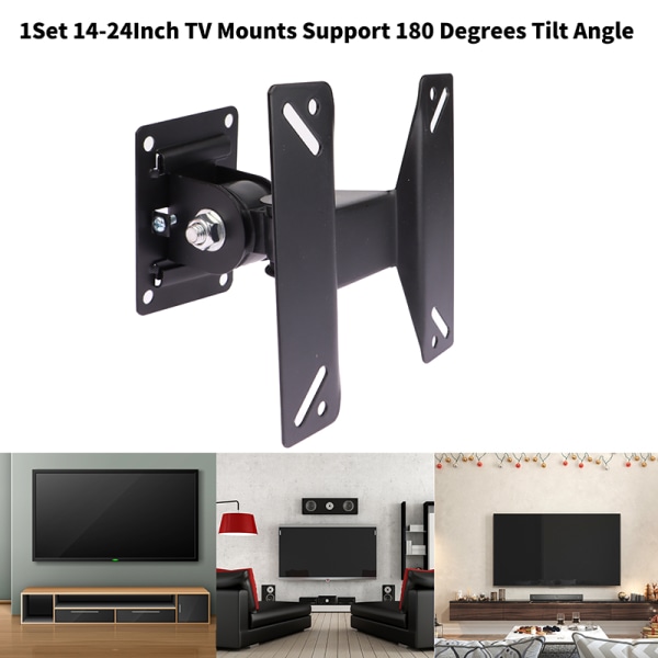 14-24" TV-feste LCD LED-skjerm Veggbrakett Flat Panel Frame S 0ea1 | Fyndiq